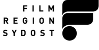 Filmregion sydosts logotyp i svart