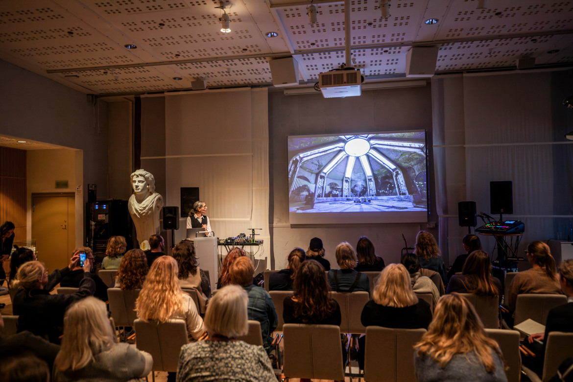 Från konferensen Ljus och Mörker - konst i offentliga rum. Foto Anders Bergön