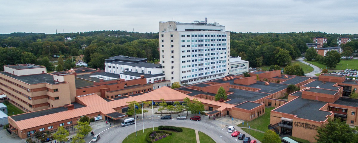 Blekingesjukhuset i Karlshamn. Foto: Håkan Linder.