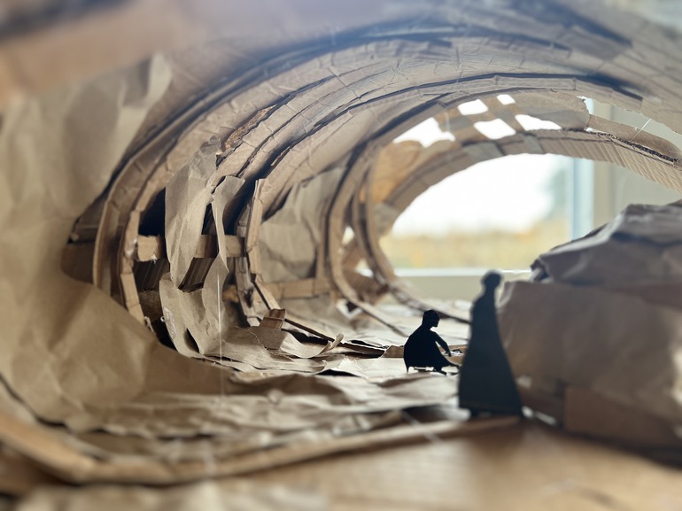 Processbild - Ärkevävare - Hanna Folkesson 
