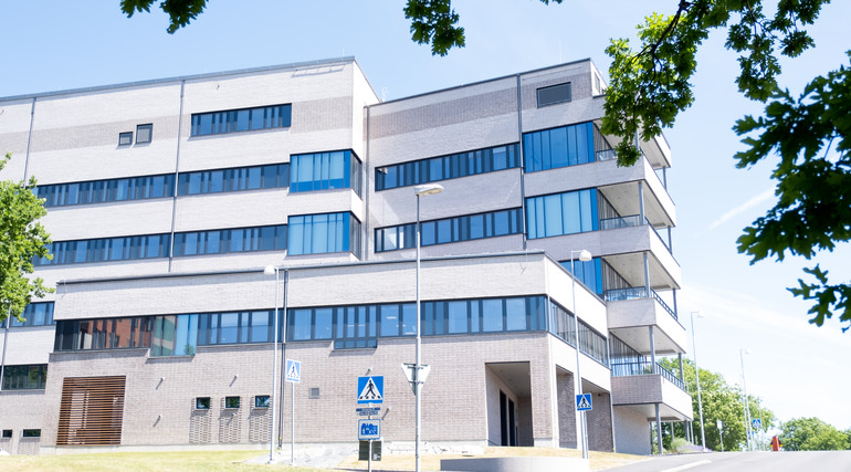 Byggnad 46 vid Blekingesjukhuset i Karlskrona.