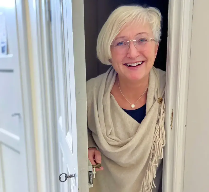Närbild på Irene Bengtsson.